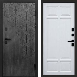 Входная дверь Termo-door Спейс Бетон патина - Лиственница премиум