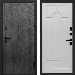 Входная дверь Termo-door Спейс Бетон патина - Арка Лиственница