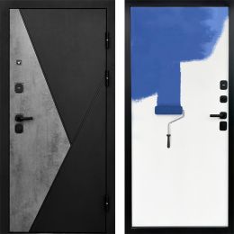Входная дверь Termo-door Матрикс Бетон - Грунт под покраску