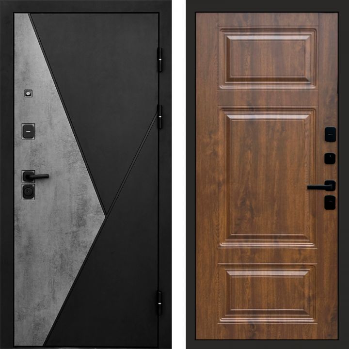 Входная дверь Termo-door Матрикс Бетон - Лион Дуб