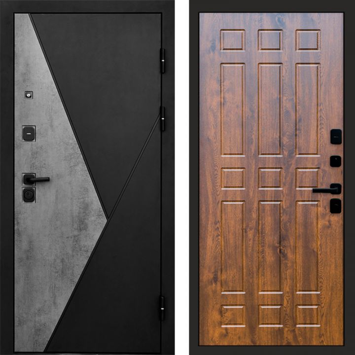 Входная дверь Termo-door Матрикс Бетон - Спарта Дуб