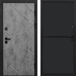 Входная дверь Termo-door Стоун Бетон - Нео Black
