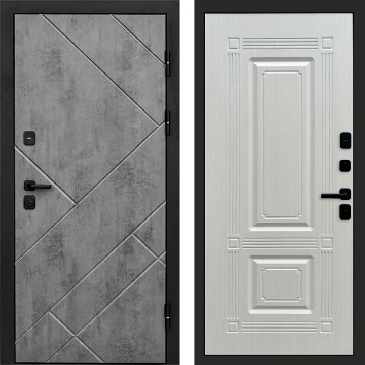 Входная дверь Termo-door Стоун Бетон - Мадрид Лиственница