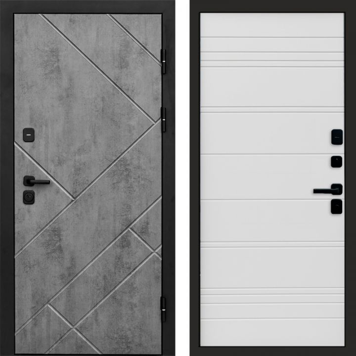 Входная дверь Termo-door Стоун Бетон - White Line