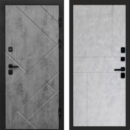 Входная дверь Termo-door Стоун Бетон - Горизонт Бетон светлый