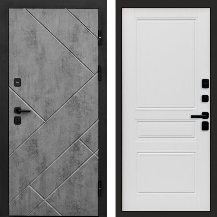 Входная дверь Termo-door Стоун Бетон - Классика Лиственница