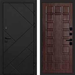 Входная дверь Termo-door Стоун Black - Престиж Венге