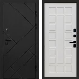 Входная дверь Termo-door Стоун Black - Престиж Бежевый матовый