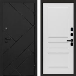 Входная дверь Termo-door Стоун Black - Классика Лиственница