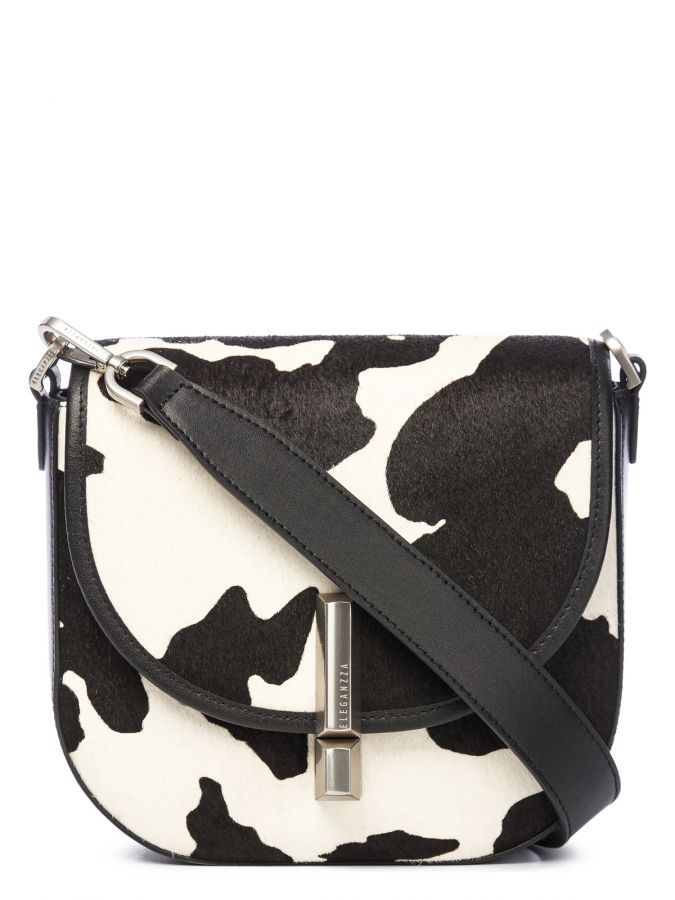 Сумка через плечо ELEGANZZA Z9266-8677 black/white