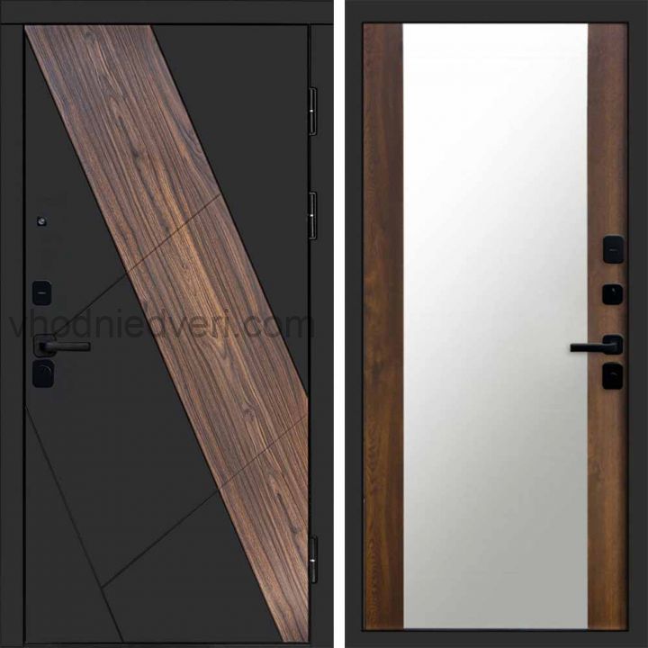 Входная дверь Termo-door Нова - Зеркало Дуб