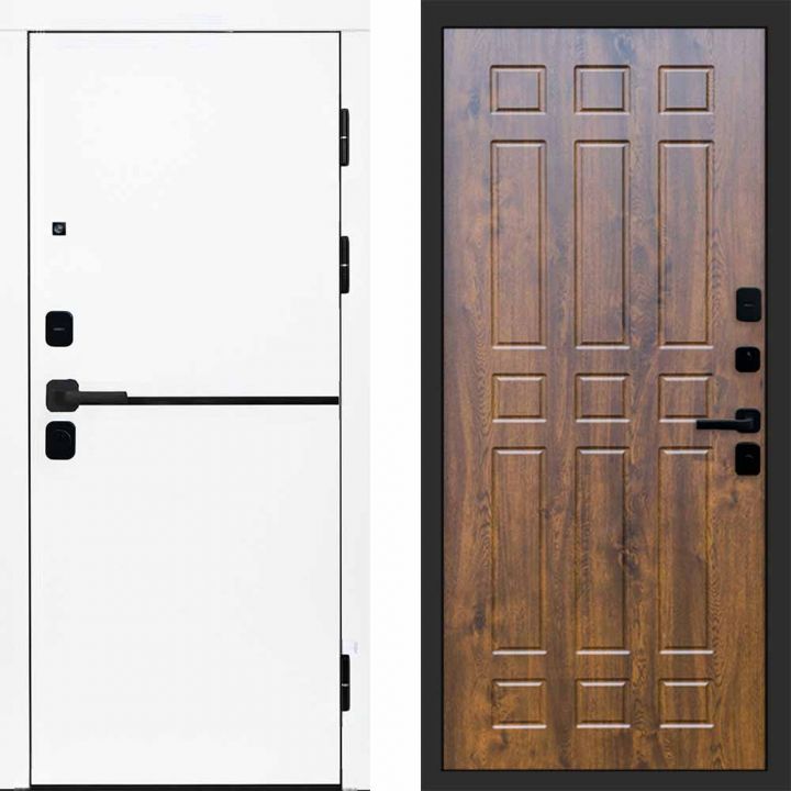 Входная дверь Termo-door Тренд WHITE - Спарта Дуб