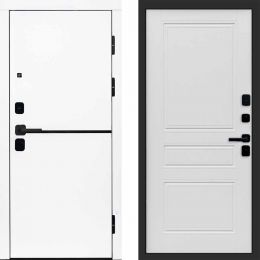 Входная дверь Termo-door Тренд WHITE - Классик Лиственница