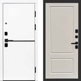 Входная дверь Termo-door Тренд WHITE - Марсель Слоновая кость