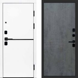 Входная дверь Termo-door Тренд WHITE - Мастино Бетон темный