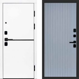 Входная дверь Termo-door Тренд WHITE - FLAT Грей софт