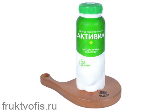 Био йогурт питьевой Активиа Натуральная 2.4% 290мл