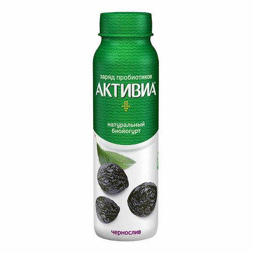 Био йогурт Активиа с черносливом 2% 260 г