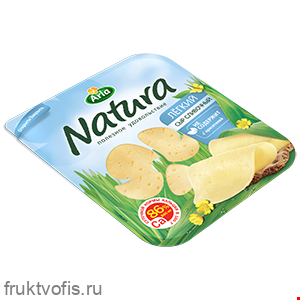 Сыр нарезка Natura полезное удовольствие 150гр