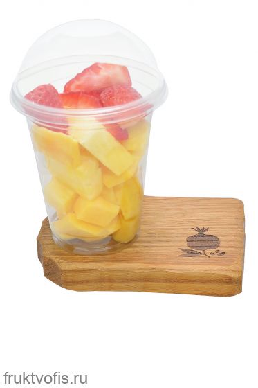 Фруктовый микс клубника, ананас, манго 220г