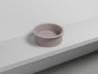 Cielo Catino 65 раковина  450х160 мм, накладная, круглая, без отверстий для смесителя, без перелива схема 9