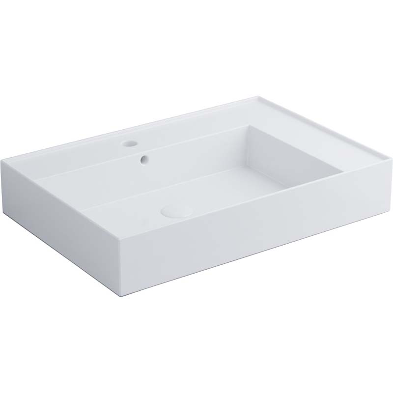 Изображение Cielo Enjoy раковина 700х4800х1250 мм, подвесная прямоугольная, без отверстия для смесителя, перелив