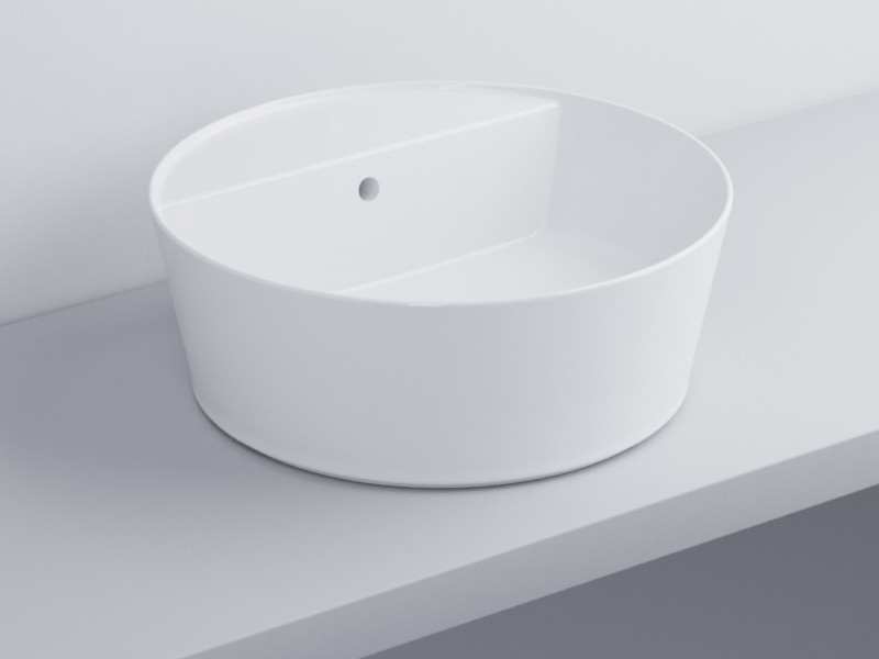 Cielo Le Bacinelle Handy раковина 450 450х168 мм, без отверстия для смесителя, с переливом ФОТО