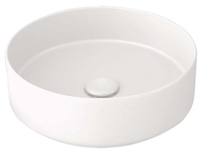 Изображение Cielo Shui Comfort раковина  450x130 мм, накладная/подвесная, без отверстия для смесителя, без перелива