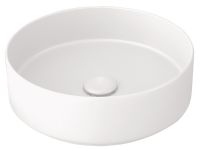 Cielo Shui Comfort раковина  450x130 мм, накладная/подвесная, без отверстия для смесителя, без перелива схема 1