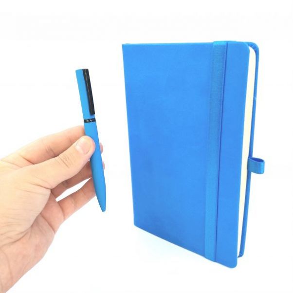 Ручка Mirror Black голубая