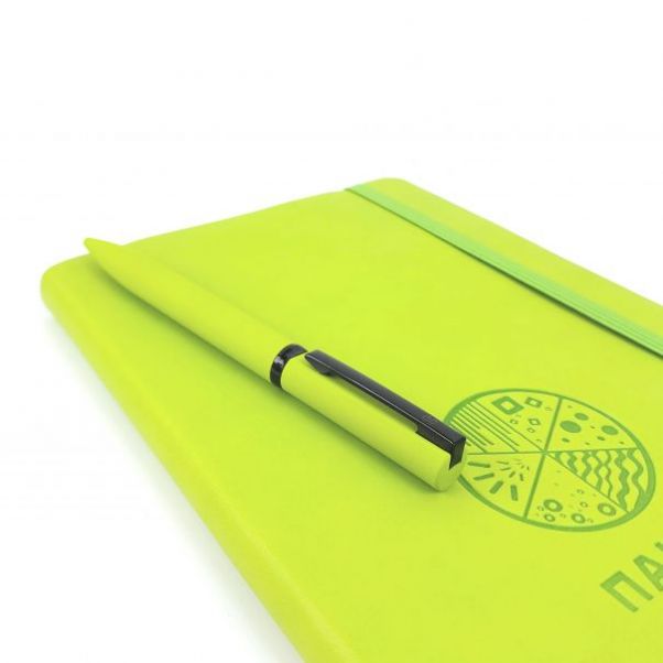 Ручка Mirror Black салатовая