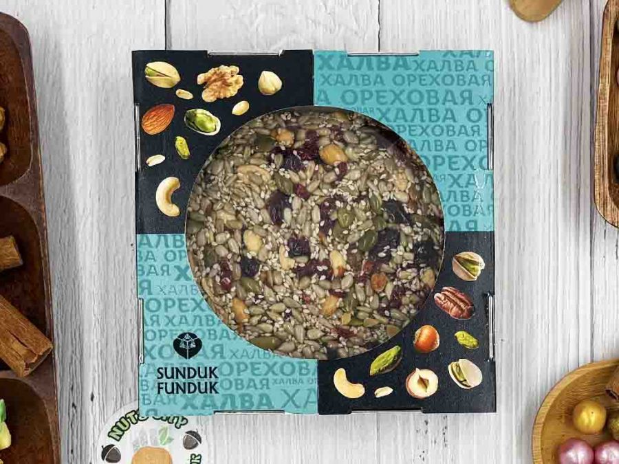 Халва ореховая "Крокан" 180гр