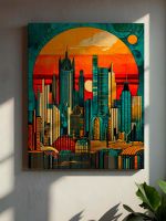 Закат мегаполиса