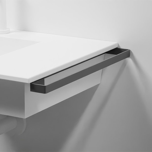 Cielo Era полотенцедержатель для раковины 45 мм, правый, цвет Cemento