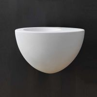 Cielo Le Giare раковина 560x450х350 мм, подвесная, без отверстия для смесителя, без перелива, с креплением схема 2