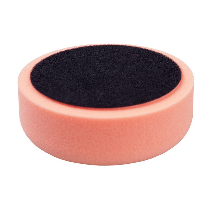 ICAR Полировальный круг с Velcro из поролонa D 150 mm T 50 mm среднежесткий оранжевый ICAR ORANGE