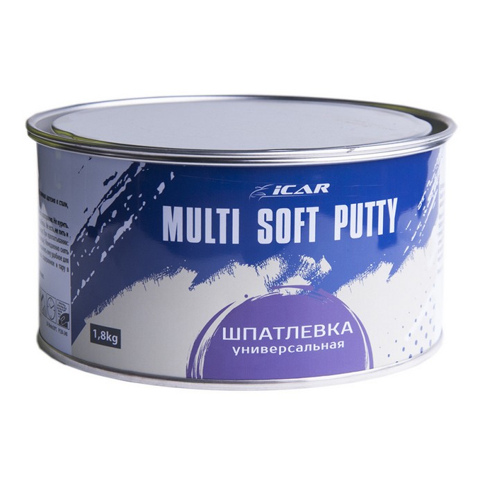 Icar MULTI SOFT PUTTY Шпатлевка, 1,8кг.