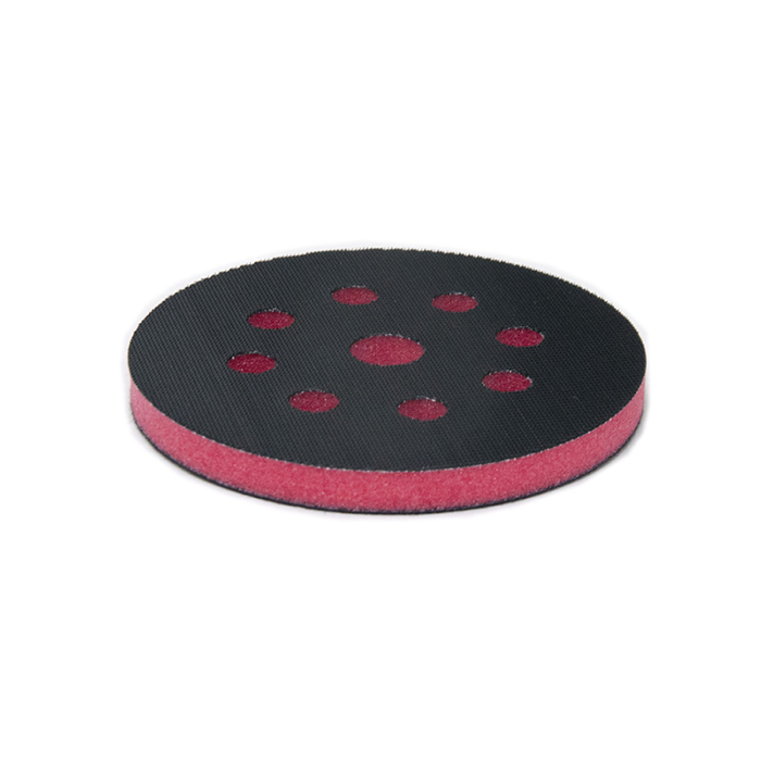 ICAR Подложка промежуточная 125mm T10mm STANDARD на липучке, 8отв., красная среднежестка ICAR M RED