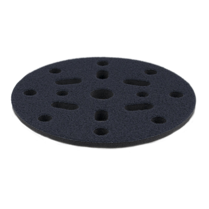 ICAR Подложка промежуточная 150mm T5mm MICRO на липучке, 15отв., черная мягкая ICAR V S BLACK