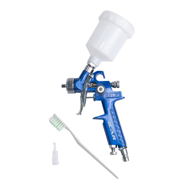 ICAR Краскопульт пневматический ICAR 2000А с верхним бачком 125мл., сопло 1,0мм.