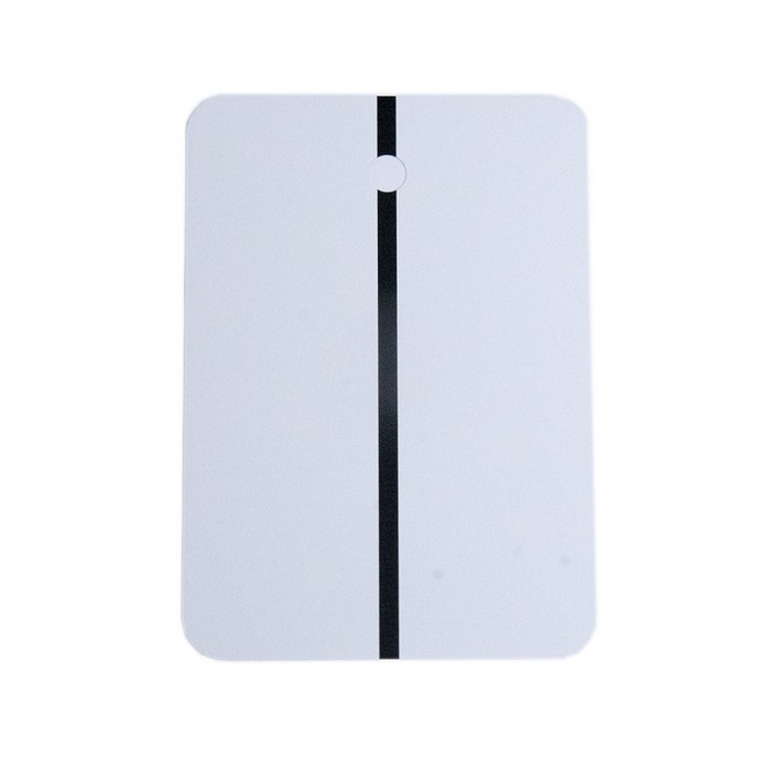 Isistem DG Тест - пластины металлические, 148х105мм., цвет белый, уп.100шт.