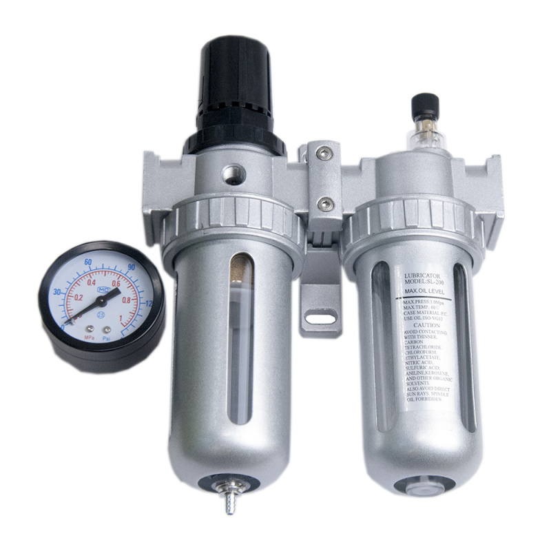 ICAR Редуктор-регулятор с манометром и лубрикатором