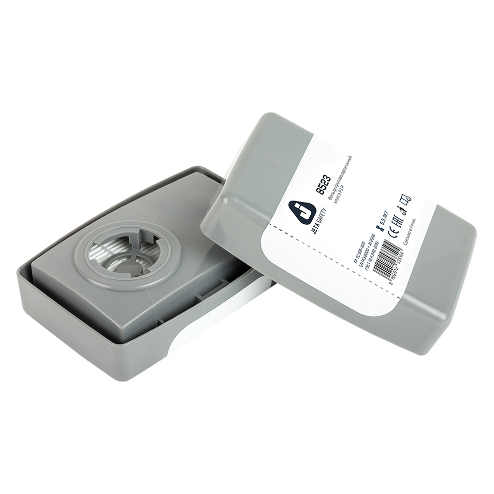 Jeta Safety 8523 Фильтры от пыли и аэрозолей P3R HARD (2 шт.)