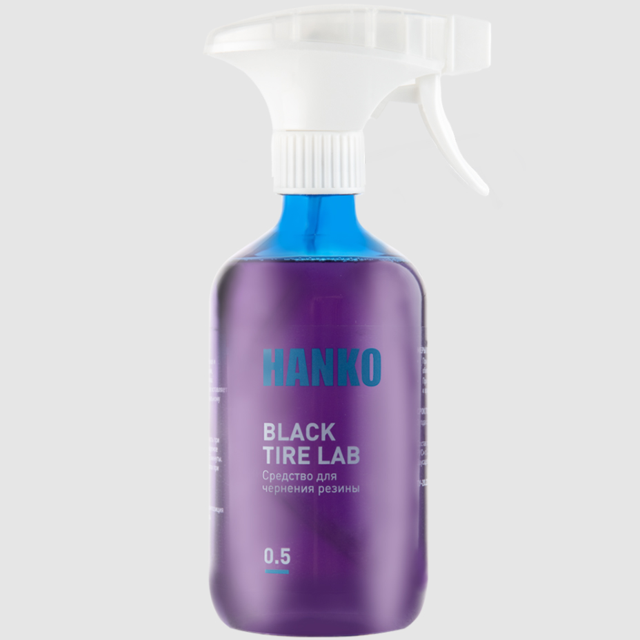 Hanko Black Tire Lab Средство для чернения резины 0,5л.