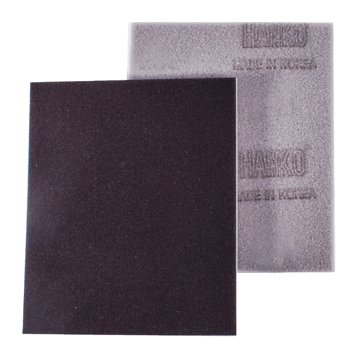 Hanko Sponge Губка абразивная односторонняя, 115мм.х140мм.х5мм., Р320 Micro Fine., в упаковке 20шт.