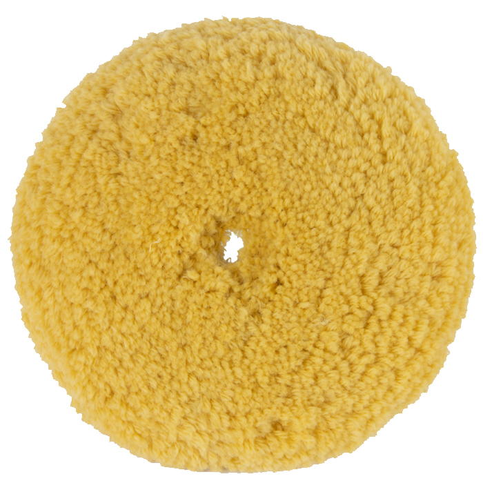 Hanko Полировальный диск из крученой шерсти, желтый, 180мм.