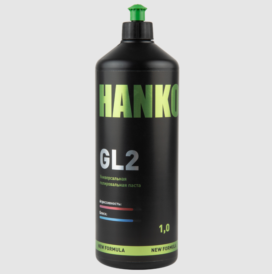 Hanko GL2 NEW FORMULA Универсальная полировальная паста 1,0кг