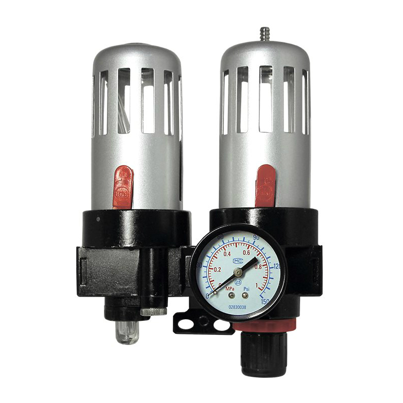 Jeta JF40 Модуль: фильтр конденсата с регулятором и манометром - лубрикатор, максимальное давление 10 бар, 1/4"