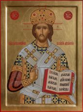Икона "Великий Архиерей": Заступник и Покровитель (рукописная)