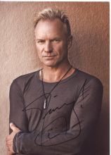 Автограф: Стинг / Sting